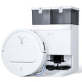 ECOVACS DEEBOT T50 OMNI Gen2 Robot Aspirapolvere Lavapavimenti, (Migliorato da T30 PRO), 21000 Pa, Spazzola Laterale Estensibile e Lavapavimenti, lavaggio con acqua calda a 75 ℃, Ultrasottile 81 mm