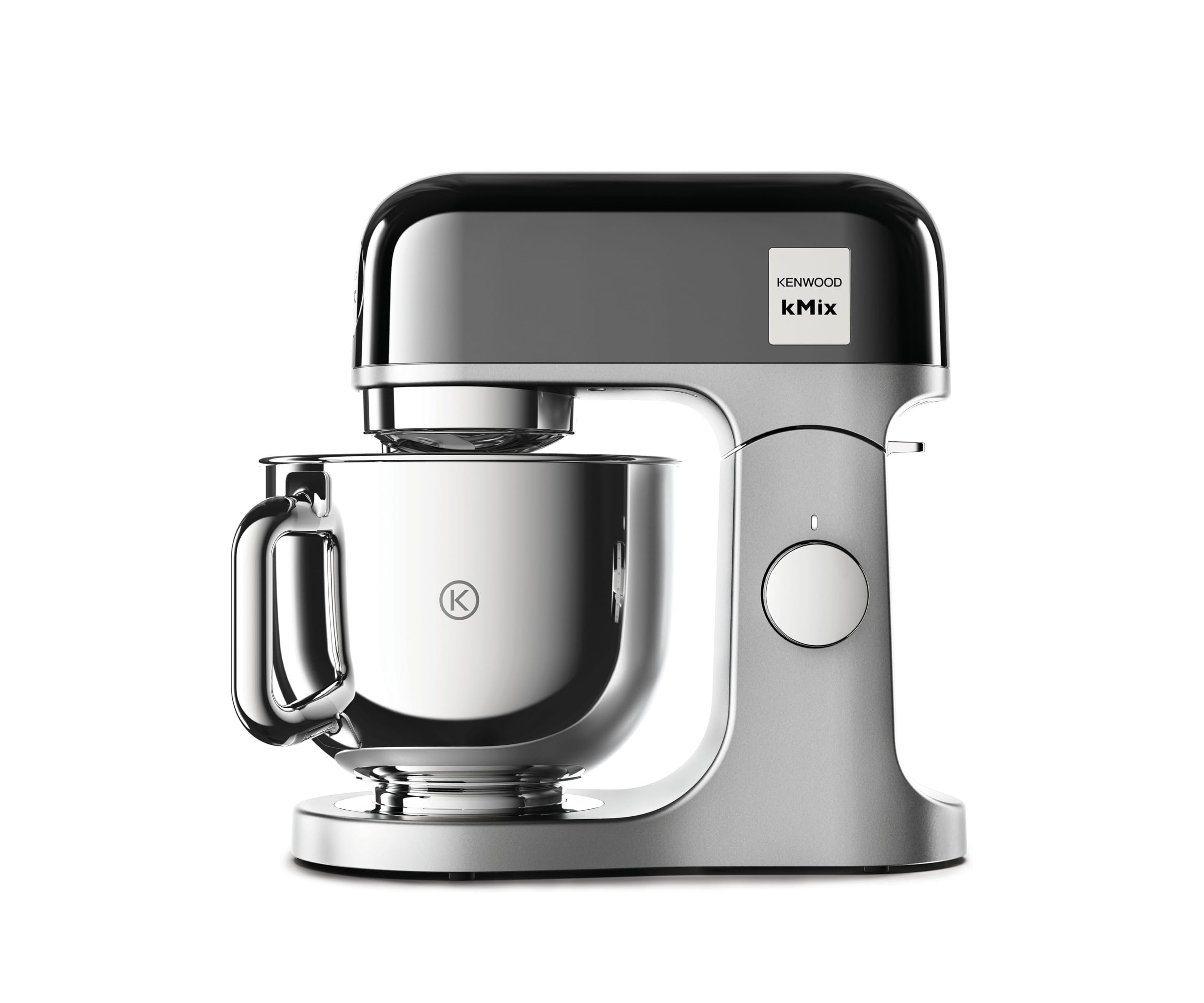 Kenwood KMX760BC KMIX Impastatrice Planetaria, Ciotola con manico in Acciaio da 5L, 3 Ganci di Miscelazione Potenza 1000W, Personalizzabile con oltre 20 Accessori Acquistabili Separatamente, Antracite