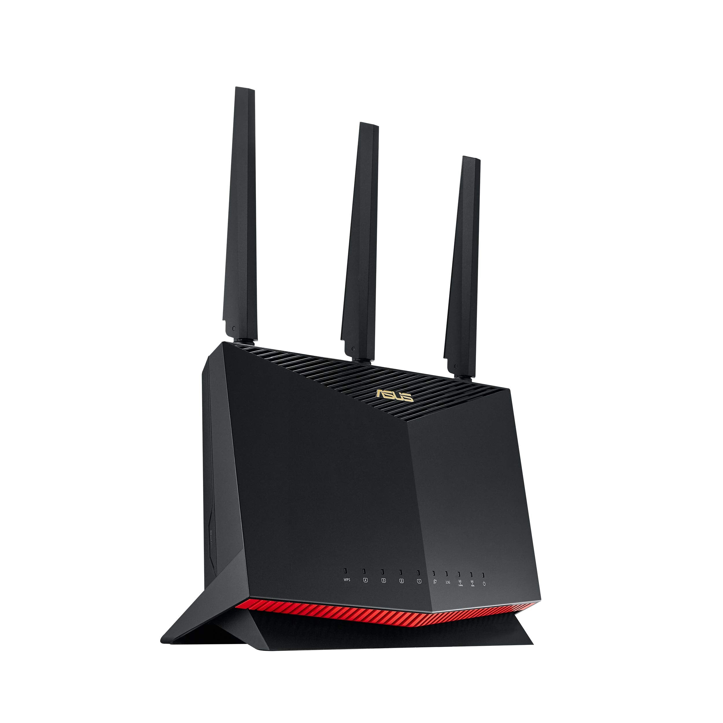 ASUS RT-AX86U Pro (AX5700) Router da gioco Dual Band WiFi 6 estendibile, porta 2,5 G, modalità di gioco mobile, port forwarding, sottoscription-Free Network Security, VPN, AiMesh compatibile