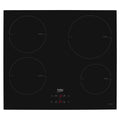 Beko HII64400MT - Piano cottura a induzione, 58 cm, colore: Nero