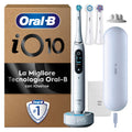 Oral-B Spazzolino Elettrico Ricaricabile iO 10 Bianco, 3 Testine, 1 Custodia Da Viaggio Ricaricabile, 1 Spazzolino