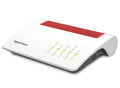 AVM FRITZ!Box 7590 AX (router Wi-Fi 6 con 2.400 Mbit/s (5 GHz) e 1.200 Mbit/s (2,4 GHz), fino a 300 Mbit/s con VDSL-SSupervectoring 35 b,rete Wi-Fi, base DECT, versione in lingua tedesca)