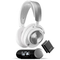 SteelSeries Arctis Nova Pro - Cuffie da gaming wireless multi-sistema - Driver magnetici al neodimio - Cancellazione attiva del rumore - Infinity Power System -Mic ClearCast Gen 2 - PC,PS5,PS4,Mobile