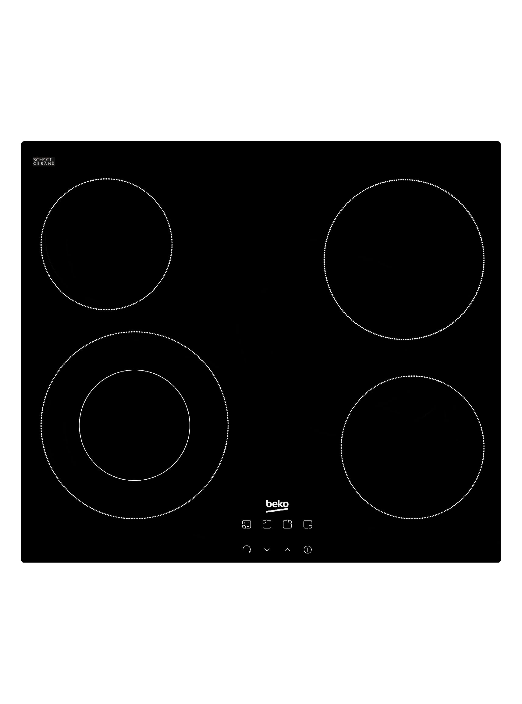 Beko HIC64402E Incasso piano cottura
