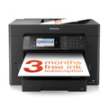 Epson WorkForce WF-7840DTWF, Stampante multifunzione inkjet A3+, ADF fronte/retro per A3 fino a 50 pagine, Velocità 25 pagine