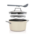 Ninja Foodi PossiblePot 8 in 1 - Griglia per tostatura e cottura a vapore con coperchio in vetro da 6,6 l, compatibile con induzione, utilizzabile in forno fino a 260 °C, lavabile in lavastoviglie